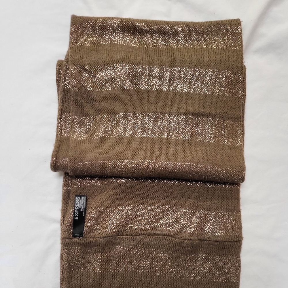 Metallic Infinity Scarf from Express